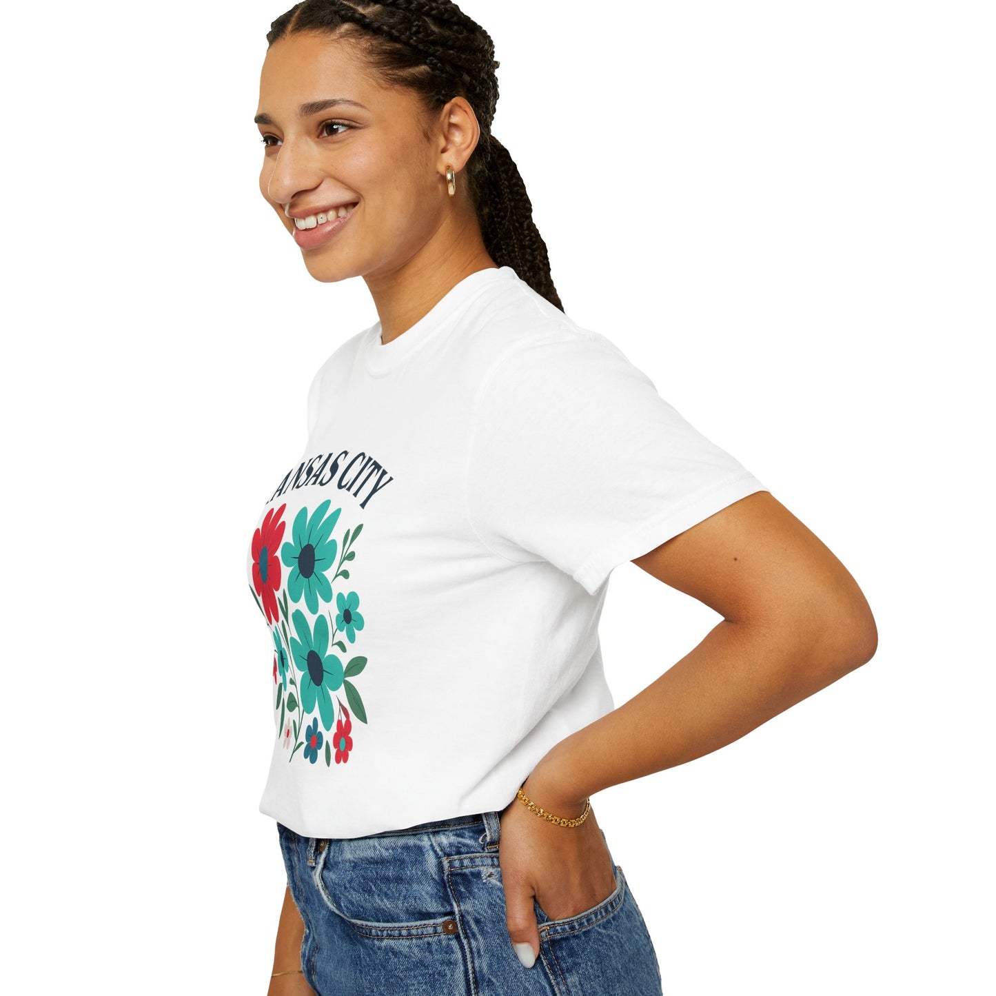 Floral Kansas City Current inspired T-Shirt