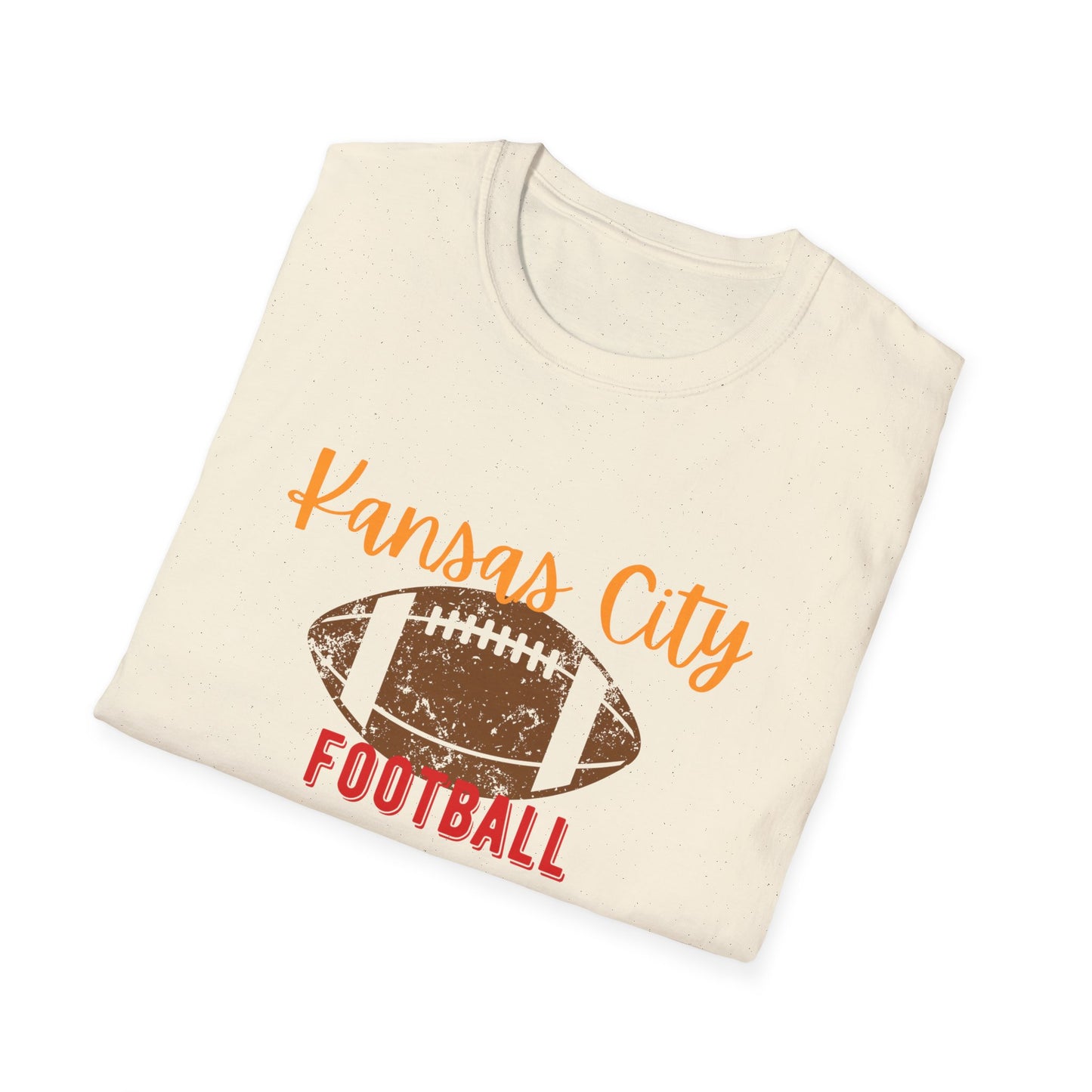 Kansas City Football Unisex Softstyle T-Shirt - Perfect for Game Day!