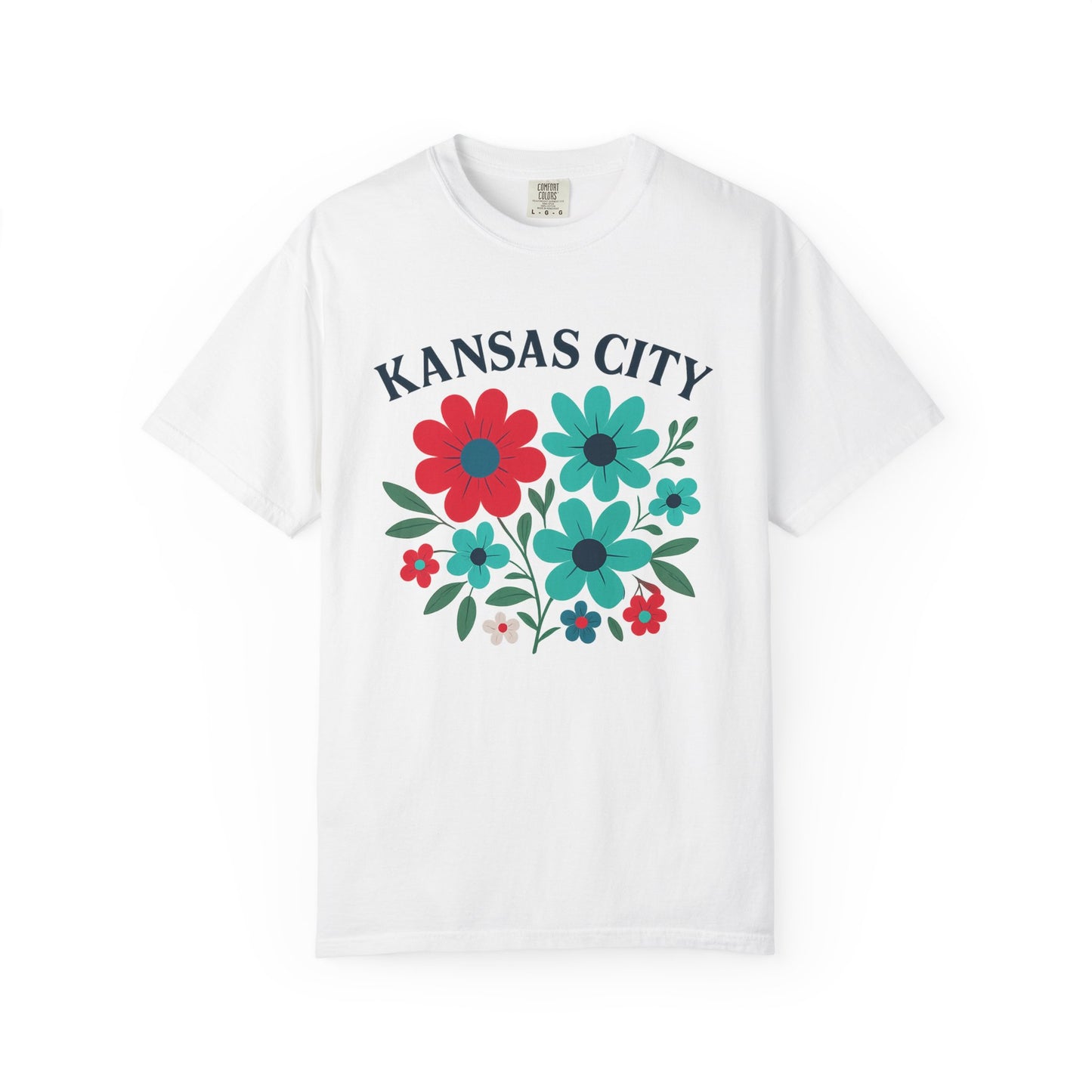 Floral Kansas City Current inspired T-Shirt