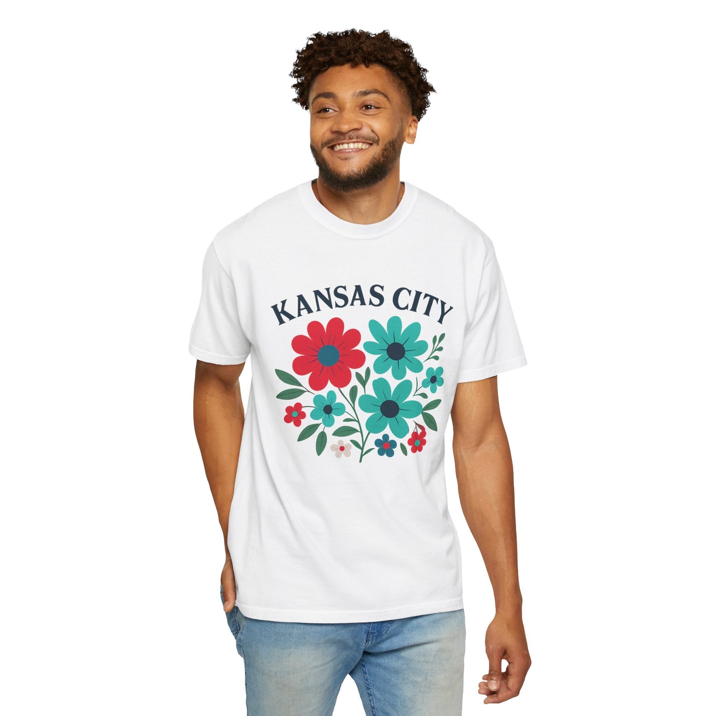 Floral Kansas City Current inspired T-Shirt
