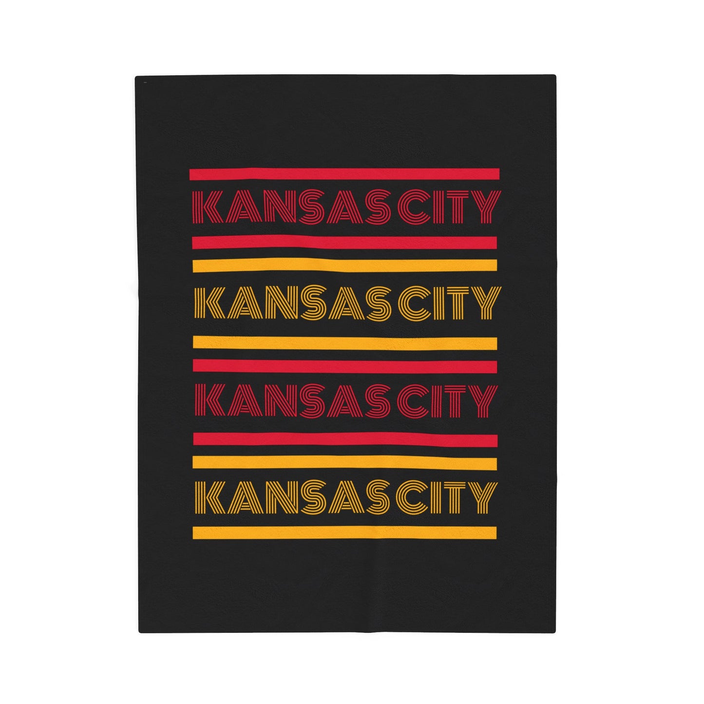 Kansas City Chiefs inspired Plush Blanket