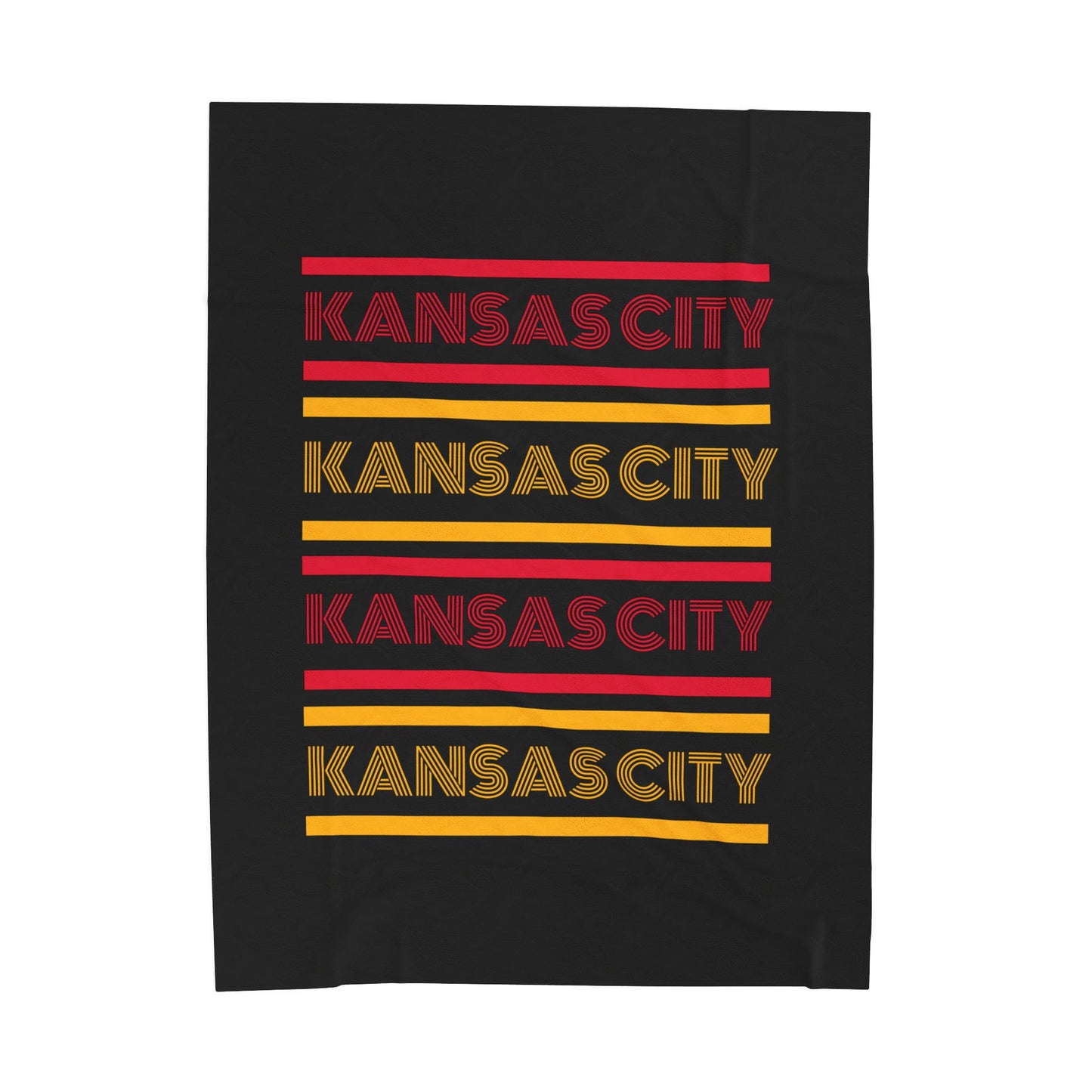Kansas City Chiefs inspired Plush Blanket