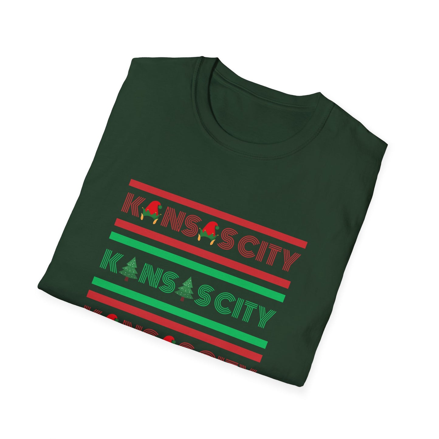 Kansas City Holiday Unisex Softstyle T-Shirt