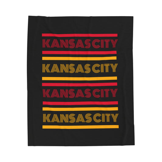 Kansas City Chiefs inspired Plush Blanket